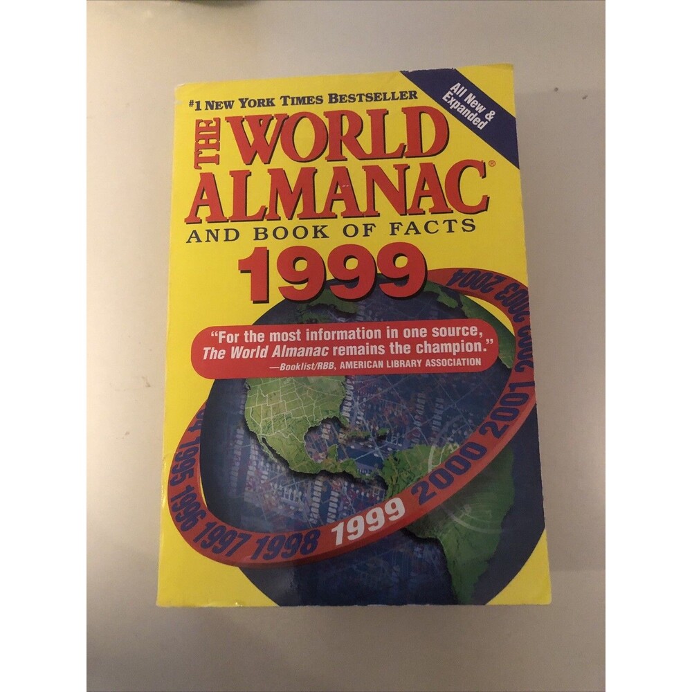 Vintage 1999 The World Almanac and Book of‎ Facts  by World Almanac Editors